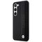 Case BMW BMHCS23M22RDPK S23+ S916 black/black hardcase Leather Textured &amp; Stripe | Techbox