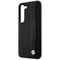 Case BMW BMHCS23M22RDPK S23+ S916 black/black hardcase Leather Textured &amp; Stripe | Techbox