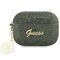 Guess GUAP2GLGSHA AirPods Pro 2 cover green/kaki Glitter Flake 4G Charm - Smartphone Accessories - Cables & Accessories - Techbox