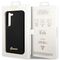 Guess GUHCS23MSLSMK S23+ S916 black/black hardcase Silicone Vintage Gold Logo | Techbox