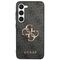 Guess GUHCS23S4GMGGR S23 S911 grey/grey hardcase 4G Big Metal Logo | Techbox