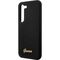 Guess GUHCS23SSLSMK S23 S911 black/black hardcase Silicone Vintage Gold Logo - Samsung Cases - Cases - Techbox