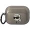 Karl Lagerfeld KKLAP2HNIKTCK Airpods Pro 2 cover black/black Ikonik Karl Lagerfeld - Smartphone Accessories - Cables & Accessories - Techbox