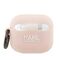 Karl Lagerfeld KLA3RUNCHP AirPods 3 cover pink/pink Silicone Choupette Head 3D - Smartphone Accessories - Cables & Accessories - Techbox