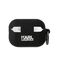 Karl Lagerfeld KLAP2RUNIKK AirPods Pro 2 cover black/black Silicone Karl Head 3D | Techbox