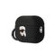 Karl Lagerfeld KLAP2RUNIKK AirPods Pro 2 cover black/black Silicone Karl Head 3D | Techbox