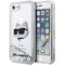 Karl Lagerfeld KLHCI8LNHCCS iPhone 7/8/ SE 2020/2022 silver/silver hardcase Glitter Choupette Head | Techbox