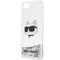 Karl Lagerfeld KLHCI8LNHCCS iPhone 7/8/ SE 2020/2022 silver/silver hardcase Glitter Choupette Head | Techbox