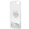 Karl Lagerfeld KLHCI8LNHCCS iPhone 7/8/ SE 2020/2022 silver/silver hardcase Glitter Choupette Head | Techbox