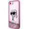 Karl Lagerfeld KLHCI8LNKHCP iPhone 7/8/ SE 2020/2022 pink/pink hardcase Glitter Karl Head - Uncategorized Cases (2) - Cases - Techbox