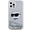 Karl Lagerfeld KLHCP12MLNHCCS iPhone 12/ 12 Pro 6.1" silver/silver hardcase Glitter Choupette Head | Techbox