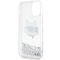Karl Lagerfeld KLHCP12MLNHCCS iPhone 12/ 12 Pro 6.1" silver/silver hardcase Glitter Choupette Head | Techbox