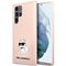 Karl Lagerfeld KLHCS23LSNCHBCP S23 Ultra S918 hardcase pink/pink Silicone Choupette | Techbox