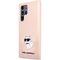 Karl Lagerfeld KLHCS23LSNCHBCP S23 Ultra S918 hardcase pink/pink Silicone Choupette | Techbox