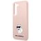 Karl Lagerfeld KLHCS23MSNCHBCP S23+ S916 hardcase pink/pink Silicone Choupette | Techbox
