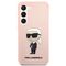 Karl Lagerfeld KLHCS23MSNIKBCP S23+ S916 hardcase pink/pink Silicone Ikonik | Techbox