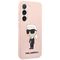 Karl Lagerfeld KLHCS23MSNIKBCP S23+ S916 hardcase pink/pink Silicone Ikonik | Techbox