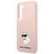Karl Lagerfeld KLHCS23SSNCHBCP S23 S911 hardcase pink/pink Silicone Choupette | Techbox