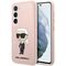 Karl Lagerfeld KLHCS23SSNIKBCP S23 S911 hardcase pink/pink Silicone Ikonik | Techbox