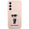 Karl Lagerfeld KLHCS23SSNIKBCP S23 S911 hardcase pink/pink Silicone Ikonik | Techbox