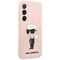 Karl Lagerfeld KLHCS23SSNIKBCP S23 S911 hardcase pink/pink Silicone Ikonik | Techbox
