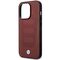 Case BMW BMHMP14L22RPSR iPhone 14 Pro 6.1" Burgundy/burgundy Leather Seats Pattern MagSafe - Apple Cases - Cases - Techbox