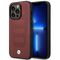 Case BMW BMHMP14X22RPSR iPhone 14 Pro Max 6.7" Burgundy/burgundy Leather Seats Pattern MagSafe - Apple Cases - Cases - Techbox