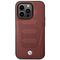 Case BMW BMHMP14X22RPSR iPhone 14 Pro Max 6.7" Burgundy/burgundy Leather Seats Pattern MagSafe - Apple Cases - Cases - Techbox