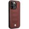 Case BMW BMHMP14X22RPSR iPhone 14 Pro Max 6.7" Burgundy/burgundy Leather Seats Pattern MagSafe - Apple Cases - Cases - Techbox