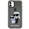 Karl Lagerfeld KLHCN61HNKCTGK iPhone 11 / Xr 6.1" black/black hardcase Gliter Karl&amp;Choupette | Techbox