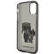 Karl Lagerfeld KLHCN61HNKCTGK iPhone 11 / Xr 6.1" black/black hardcase Gliter Karl&amp;Choupette | Techbox