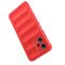 Magic Shield Case for Xiaomi Redmi Note 12 5G / Poco X5 5G Flexible Armor Cover Red | Techbox