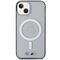 BMW BMHMP14SHCRS iPhone 14 6.1" case transparent hardcase Silver Ring MagSafe | Techbox