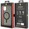 Ferrari FEHMP14SURKK iPhone 14 6.1" black/black hardcase Translucent Magsafe | Techbox