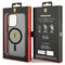 Ferrari FEHMP14XURKK iPhone 14 Pro Max 6.7" black/black hardcase Translucent Magsafe | Techbox