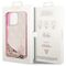 Guess GUHCP14XLC4PSGP iPhone 14 Pro Max 6.7" pink/pink hardcase Liquid Glitter 4G Transculent - Apple Cases - Cases - Techbox