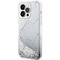 Guess GUHCP14XLCSGSGH iPhone 14 Pro Max 6.7" white/white hardcase Liquid Glitter Marble - Apple Cases - Cases - Techbox