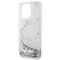 Guess GUHCP14XLCSGSGH iPhone 14 Pro Max 6.7" white/white hardcase Liquid Glitter Marble - Apple Cases - Cases - Techbox