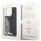 Guess GUHCP14XLCSGSGK iPhone 14 Pro Max 6.7" black/black hardcase Liquid Glitter Marble | Techbox