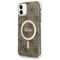 Guess GUHMN61H4STW iPhone 11 6.1" brown/brown hardcase 4G MagSafe | Techbox