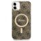 Guess GUHMN61H4STW iPhone 11 6.1" brown/brown hardcase 4G MagSafe | Techbox