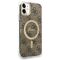 Guess GUHMN61H4STW iPhone 11 6.1" brown/brown hardcase 4G MagSafe | Techbox