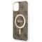 Guess GUHMN61H4STW iPhone 11 6.1" brown/brown hardcase 4G MagSafe | Techbox