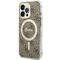 Guess GUHMP13LH4STW iPhone 13 Pro / 13 6.1" brown/brown hardcase 4G MagSafe | Techbox