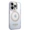 Guess GUHMP14LHTCMU iPhone 14 Pro 6.1" purple/purple hard case Gold Outline Translucent MagSafe | Techbox