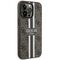 Guess GUHMP13LP4RPSW iPhone 13 Pro / 13 6.1" brown/brown hardcase 4G Printed Stripes MagSafe | Techbox