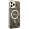 Guess GUHMP13XH4STW iPhone 13 Pro Max 6.7" brown/brown hardcase 4G MagSafe | Techbox