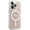 Guess GUHMP14LH4STP iPhone 14 Pro 6.1" pink/pink hardcase 4G MagSafe | Techbox