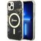 Guess GUHMP14SHTMRSK iPhone 14 6.1" black/black hardcase Golden Marble MagSafe | Techbox