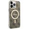 Guess GUHMP14XH4STW iPhone 14 Pro Max 6.7" brown/brown hardcase 4G MagSafe | Techbox
